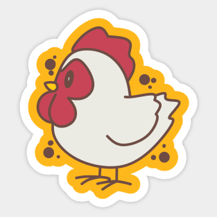 Big chicken Sticker